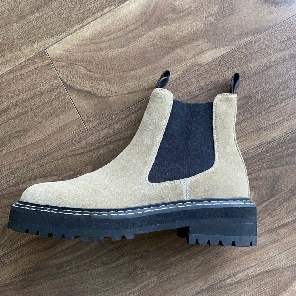Jo Mercer Raleigh natural suede boots - size 8 - Picture 3 of 4